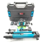 تراز لیزری 360 درجه نور سبز با پایه مارک باس