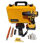 دریل شارژی براشلس چکشی طرح دیوالت